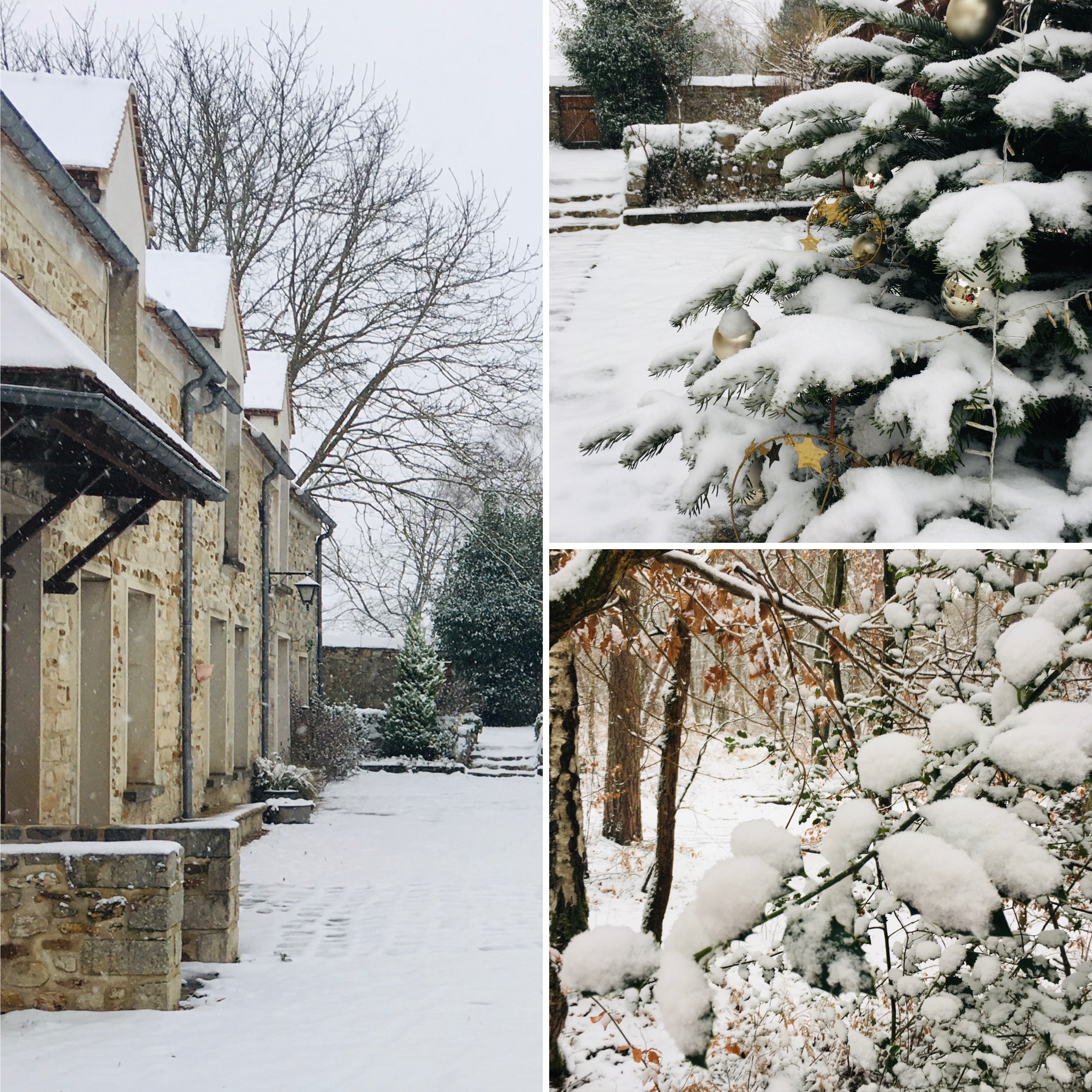 LES GITES DE L'ATELIER SOUS LA NEIGE