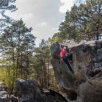 spot mondial d'escalade de bloc les gites de l'atelier